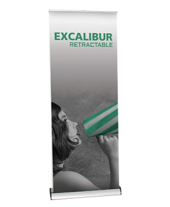 excalibur retractable banner stand