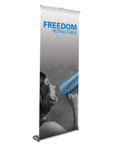 freedom800 retractable banner stands