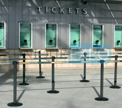 Printed Belt Stanchions