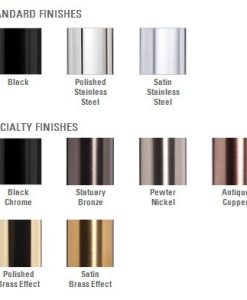 Stanchion Finishes