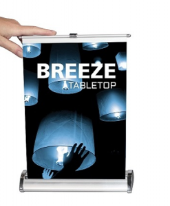 breeze retractable tabletop stand
