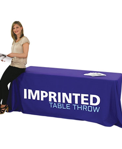 Imprinted Table Throw