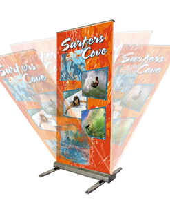 MediaScreen 2 AWD Retractable Banner Stand