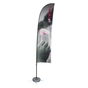 Straight Style Outdoor Flag Banner with Custom Printing