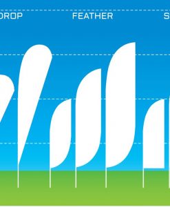 View Sizing Options For Outdoor Flag Banners