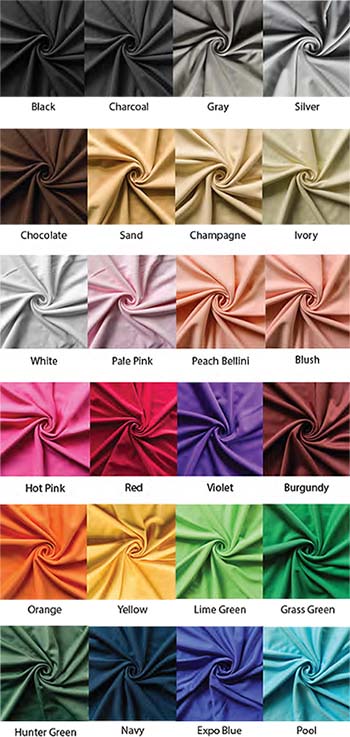 Poly-Stretch Color Options